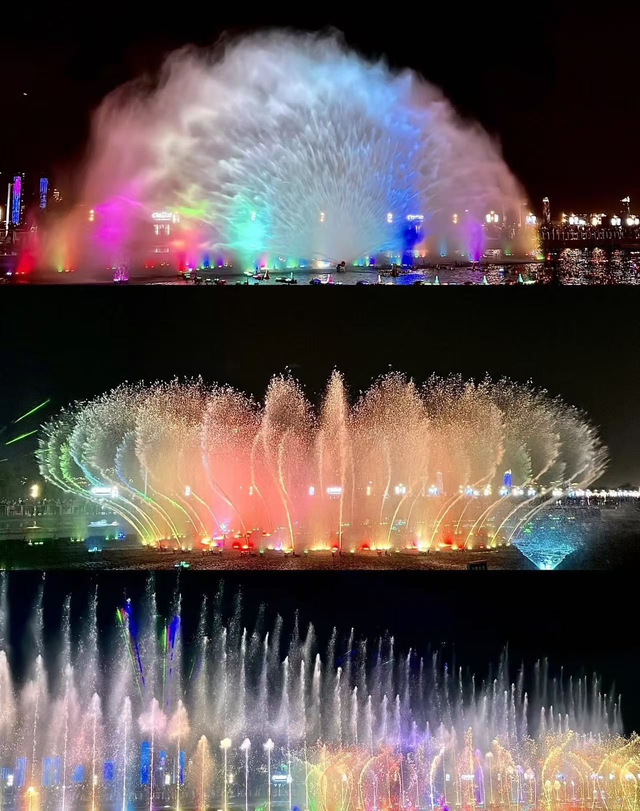 圆形水池音乐喷泉定制