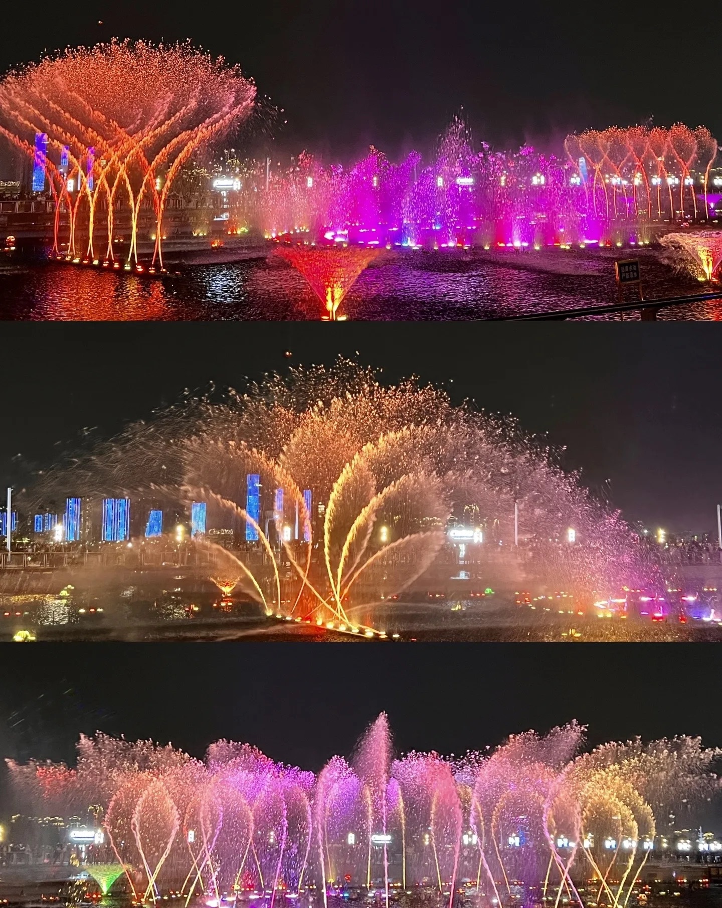 大型漂浮音乐喷泉出口设计施工