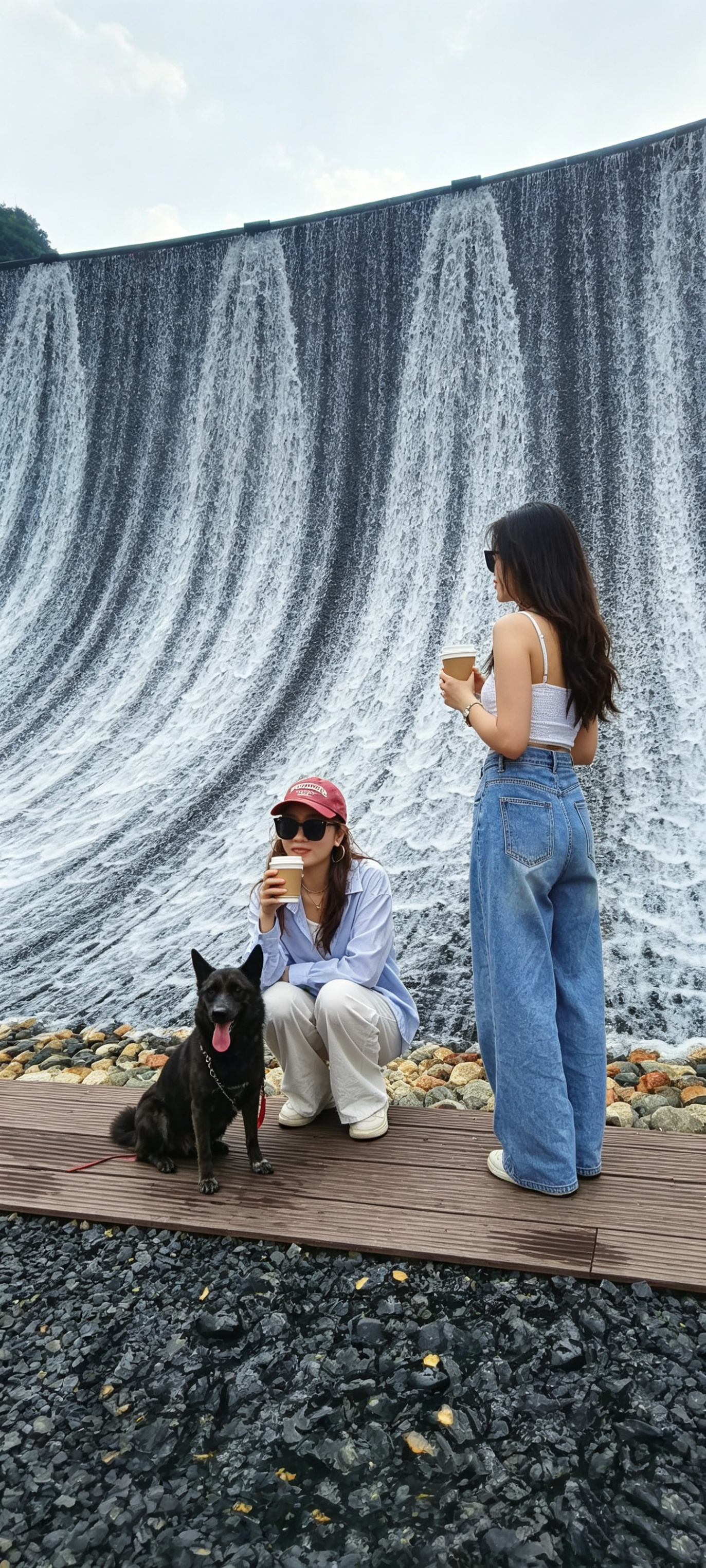 商业广场网红潮汐水景设计施工